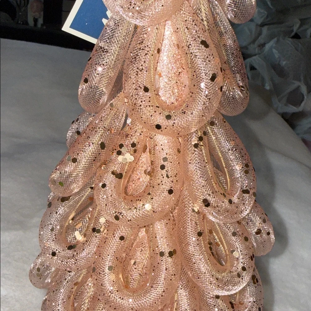 pink Glenda the good witch Christmas tree